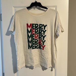 📌 3 for $20 📌Old Navy Christmas Pajama top size XLT